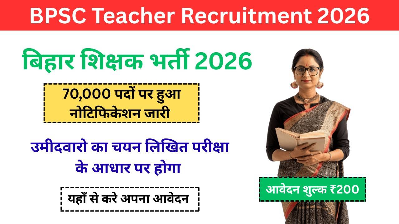 BPSC Teacher Recruitment 2026