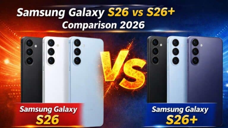 Samsung Galaxy S26 vs S26+ Comparison 2026