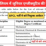 भारत पेट्रोलियम में जूनियर एग्जीक्यूटिव की सीधी भर्ती