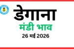 डेगाना मंडी भाव (26 मई 2026)