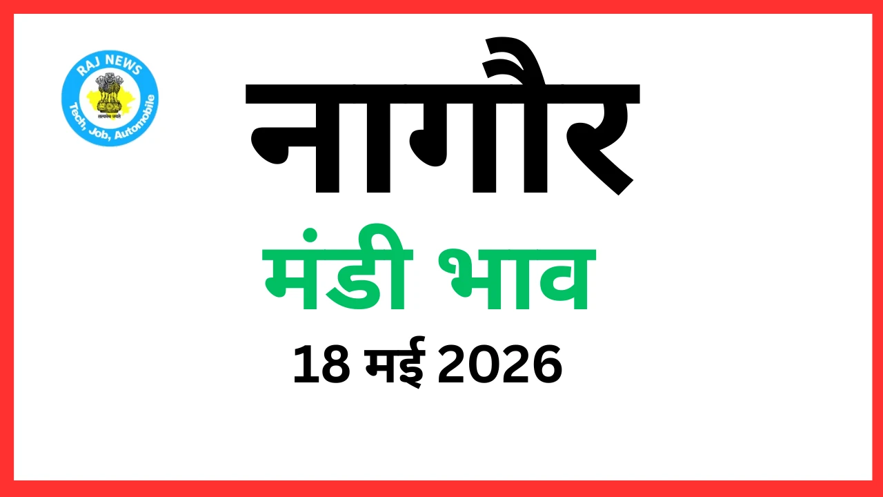नागौर मंडी भाव (18 मई 2026)