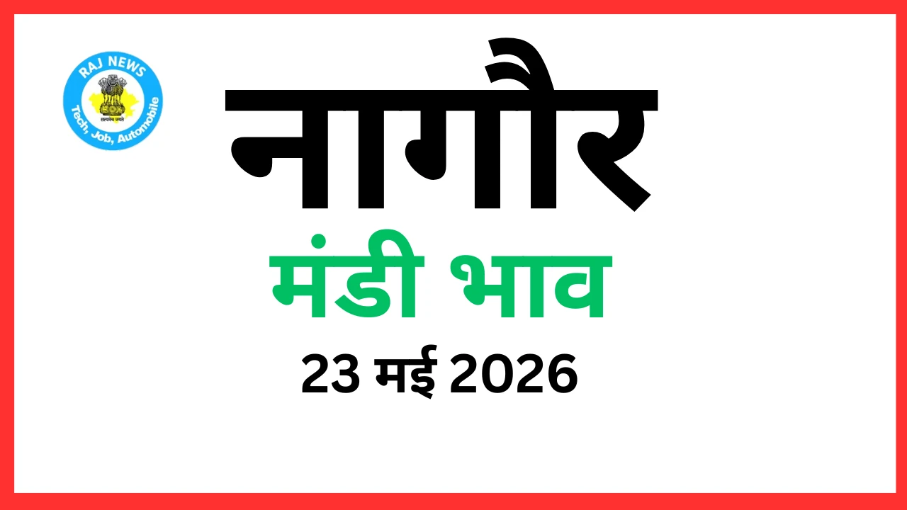 नागौर मंडी भाव (23 मई 2026)