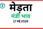 मेड़ता मंडी भाव (17 मई 2026)