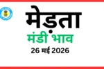 मेड़ता मंडी भाव (26 मई 2026)