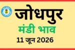 जोधपुर मंडी भाव (11 जून 2026)