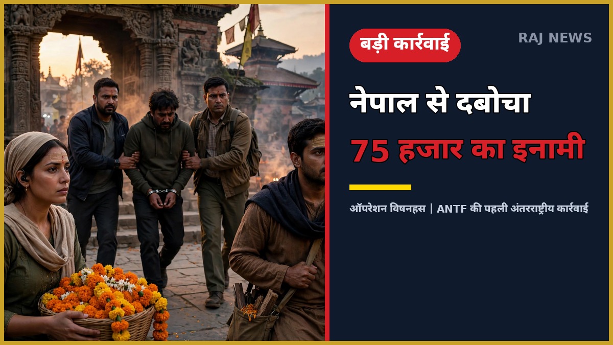 सोहनलाल ड्रग तस्कर गिरफ्तारी — ऑपरेशन विषनहस में ANTF की नेपाल से ऐतिहासिक कार्रवाई