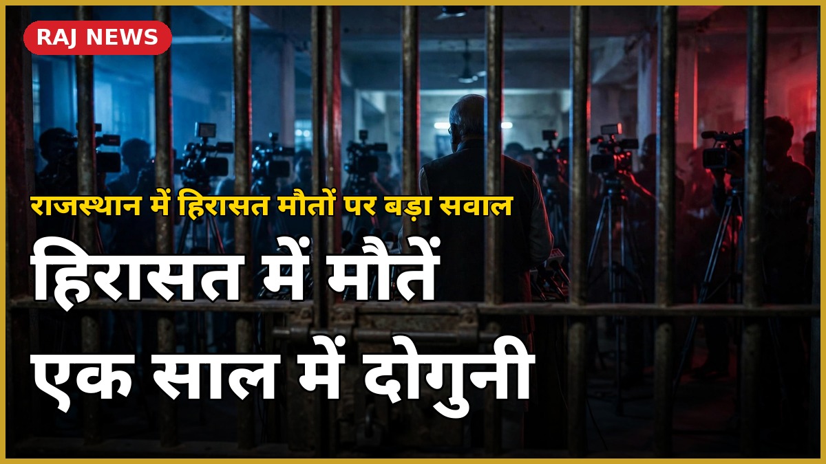 हिरासत में मौतों पर राजस्थान में सियासी घमासान — गहलोत का NHRC आंकड़ों का हवाला