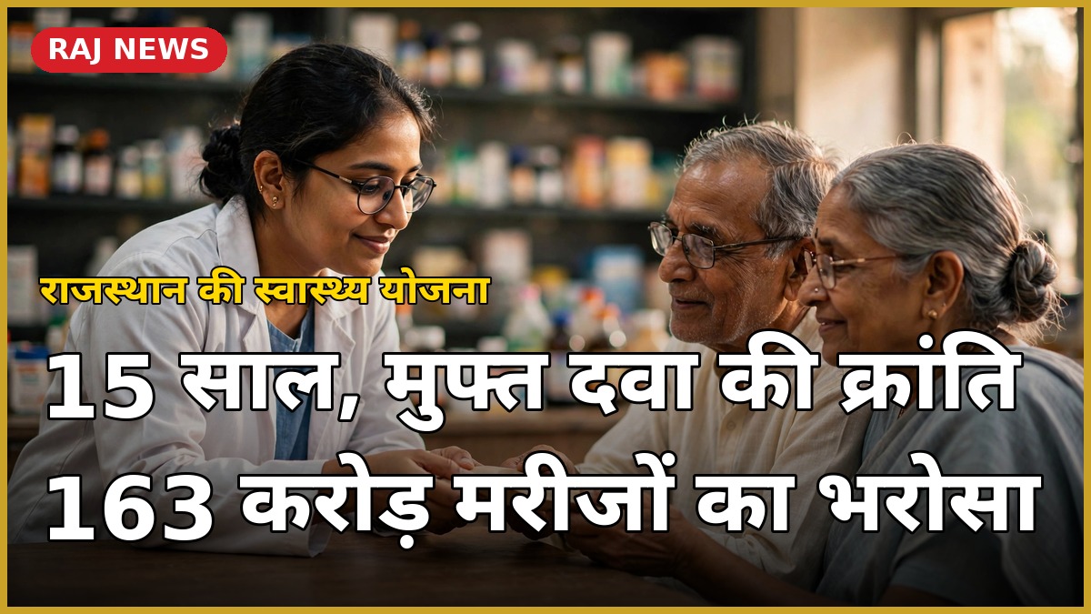 मुख्यमंत्री निःशुल्क निरोगी राजस्थान योजना के 15 साल — मुफ्त दवा की क्रांति