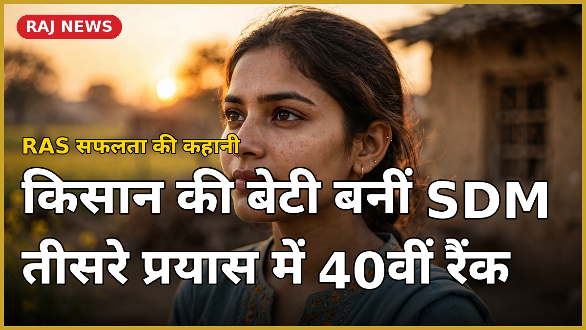 किसान की बेटी प्रियंका सिहाग RAS परीक्षा में 40वीं रैंक के साथ SDM बनीं