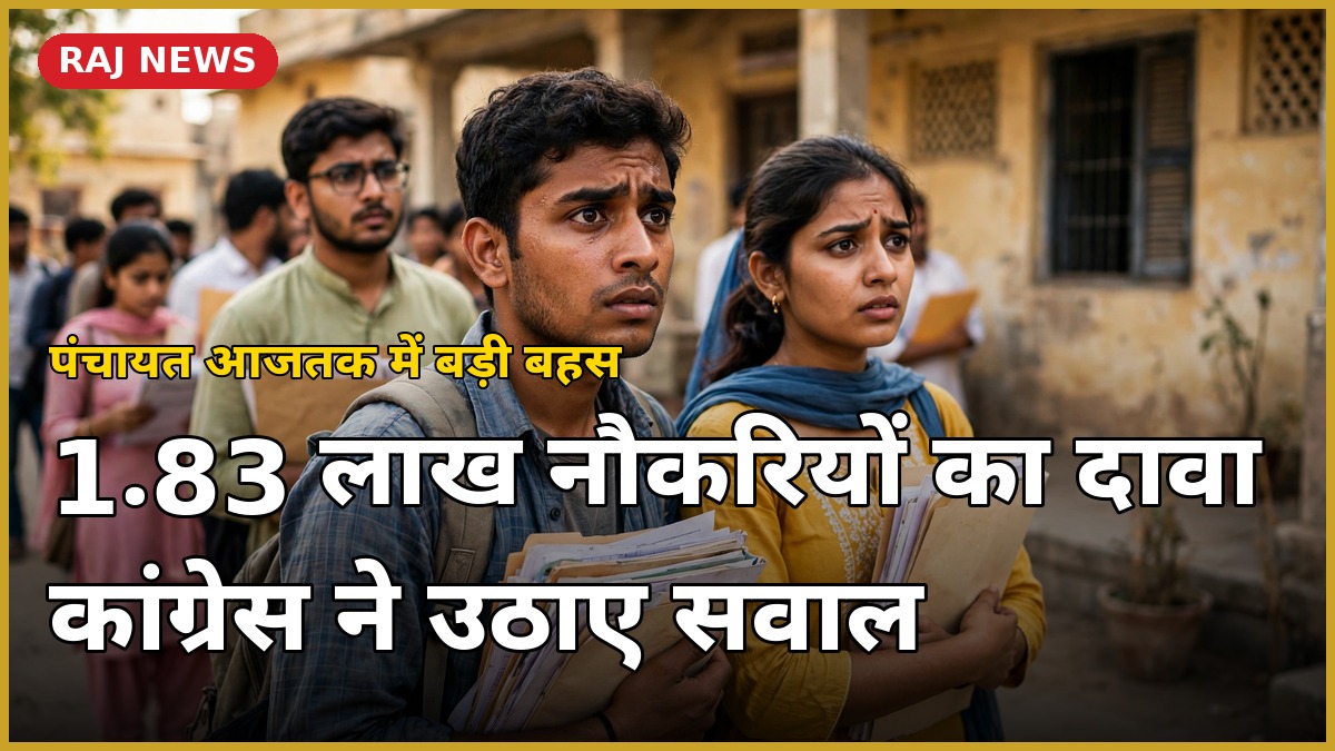 राजस्थान रोजगार दावा: नौकरी की आस में दस्तावेज लिए खड़े युवा — सरकार के दावों और विपक्ष के सवालों के बीच की तस्वीर